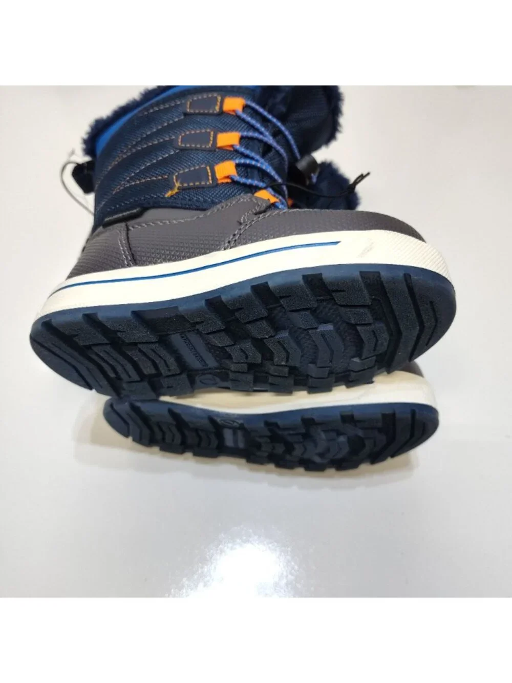 Ozark Trail Tall Bungee Waterproof Snow Boots Rated To -20°F Toddler Boys Size 7